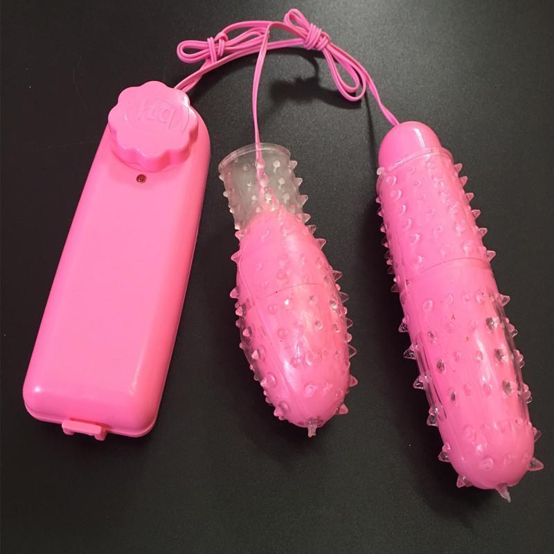 双毛毛虫双跳蛋 按摩棒震动棒 情趣跳蛋成人用品女用 自慰器 包邮