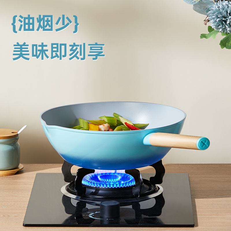 炊大皇青鸟炒锅28cmQN28CG.高清大图