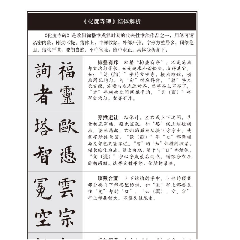醉染图书名碑名帖完全大观·欧阳询化度寺碑9787548043485高清大图
