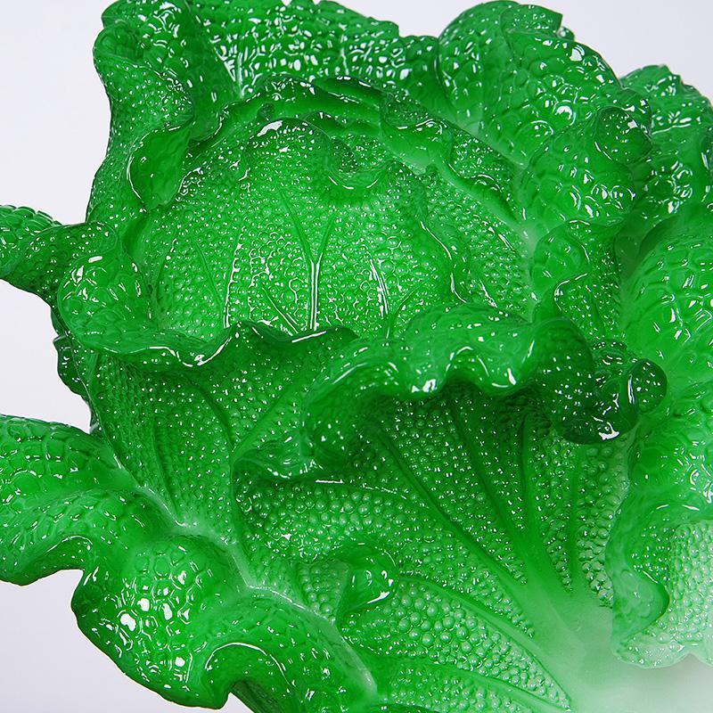 美帮汇白菜百财摆件客厅办公桌装饰品开业乔迁新店开铺日常送礼礼品