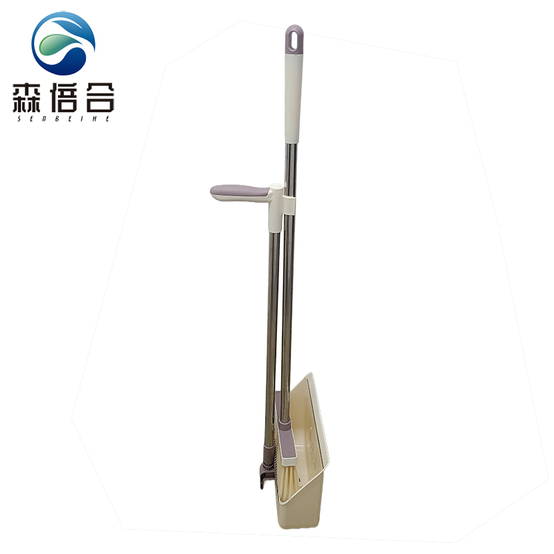 森倍合 可折叠塑料套撮加厚扫把簸箕套装 豪华款/套高清大图