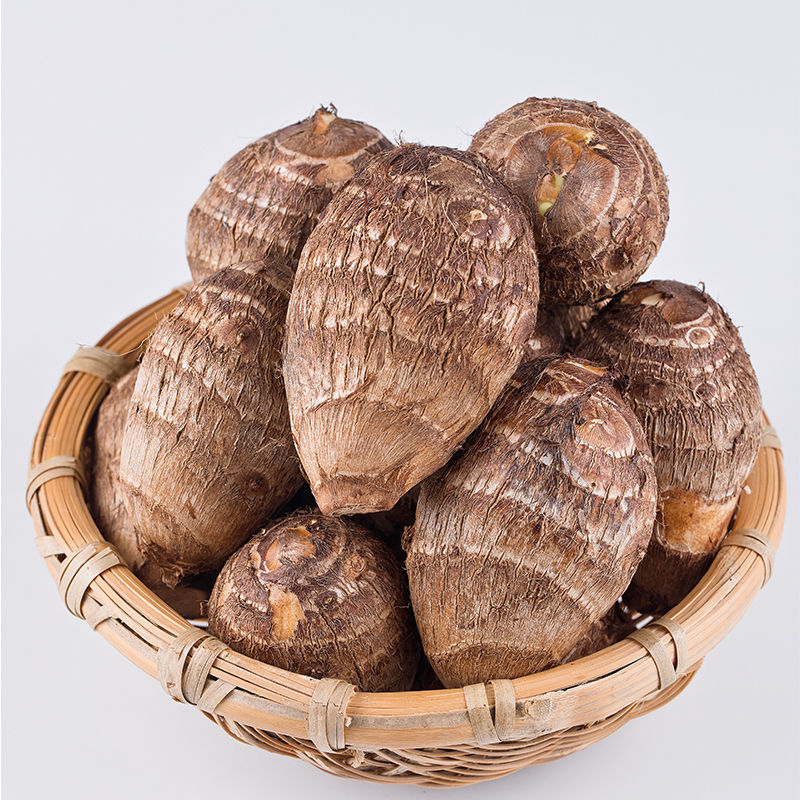 正宗广西荔浦芋头新鲜批发农家新鲜蔬菜现挖现发槟榔紫藤香芋头5斤小