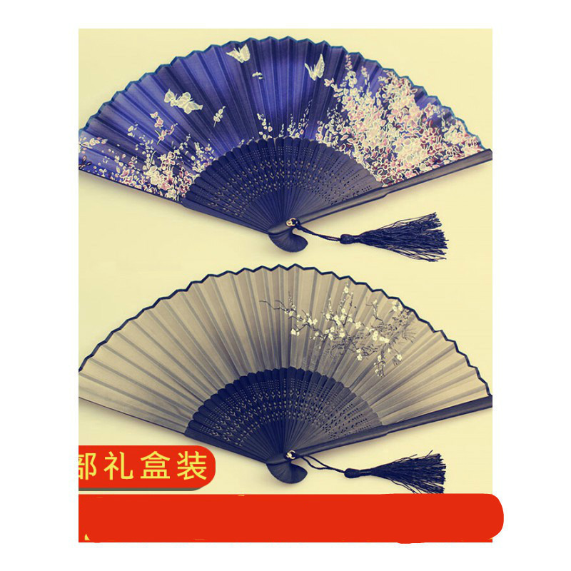 美帮汇扇子折扇中国风古风女日式小复古布夏季和风跳舞舞蹈折叠古典古装lygp报价 参数 图片 视频 怎么样 问答 苏宁易购