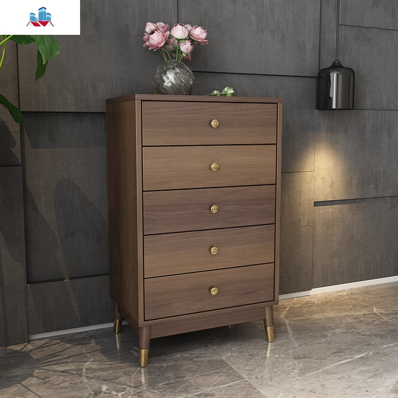 北欧简约轻奢抽屉式五斗柜斗橱 现代卧室客厅经济型收纳柜储物柜 泰
