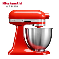 凯膳怡kitchenaid厨师机5KSM3311XC美国进口料理机多功能搅拌ka和面机家用电器 暖橘红