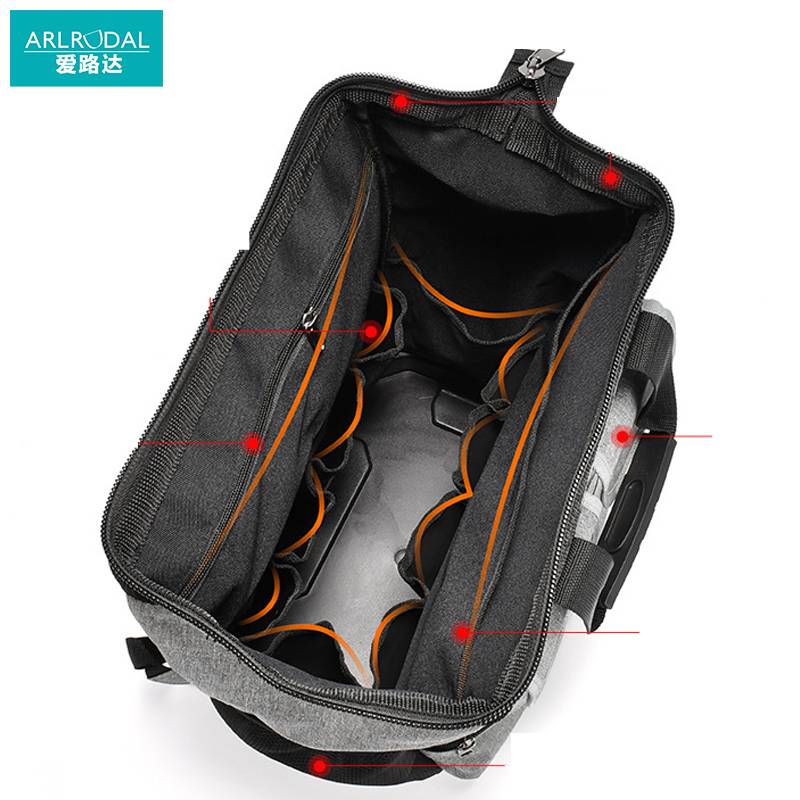 爱路达双肩工具包可定制整胶底A23/个高清大图