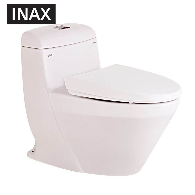 日本-伊奈(INAX)马桶一体式虹吸式坐便器自洁釉面隔臭马桶家用大冲力坐便器