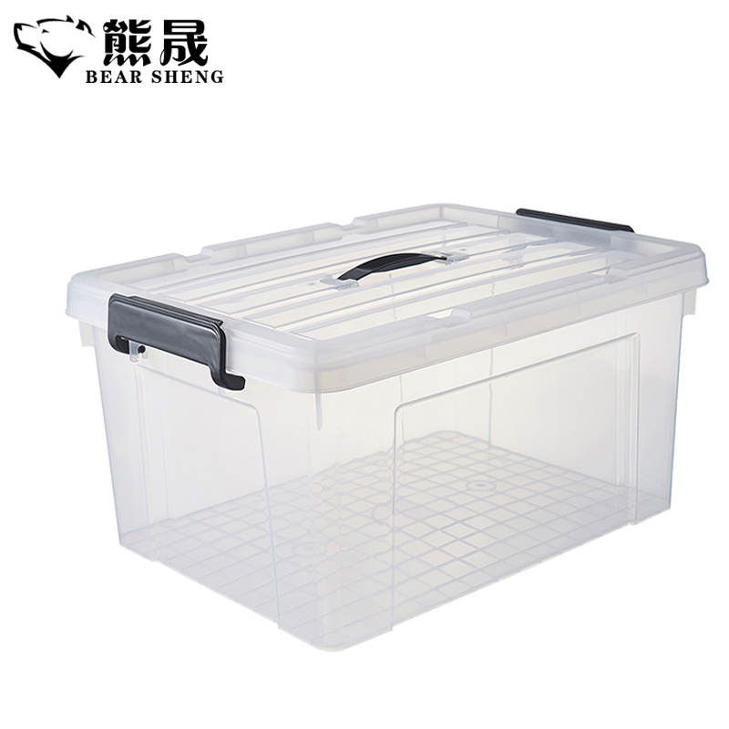 熊晟 周转箱 H40升透明/个高清大图