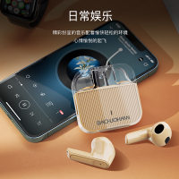 bach johann德国巴赫新升级T4无线蓝牙耳机迷你双耳无延迟游戏音乐运动适用华为苹果平板通用