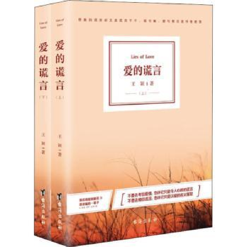 诺森爱的谎言王颖9787516815151台海出版社高清大图