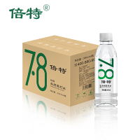 倍特天然苏打水350ml*6瓶整箱 无糖无气弱碱性水 小瓶装天然矿泉水