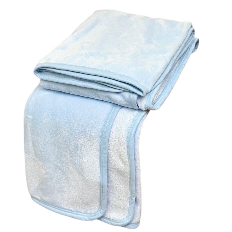 水星家纺DH蓝波湾法兰绒毯150cm×200cm/条127451