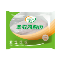 圣农冷冻鸡肉鸡胸肉1kg2斤/袋健身代餐低脂健康轻食