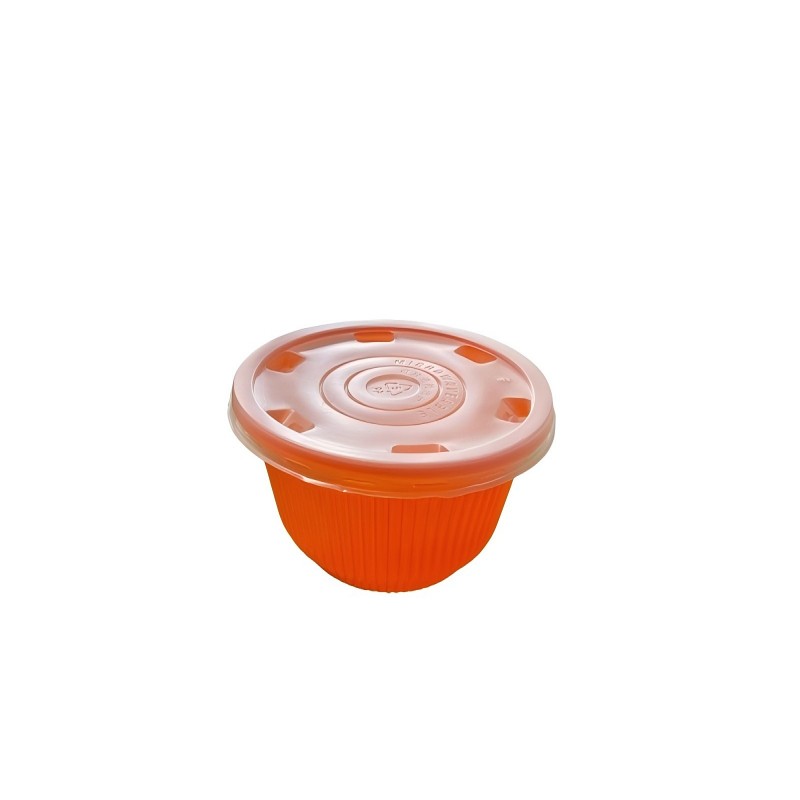 莘煊 一次性碗(桔红)800ml 500套/箱高清大图