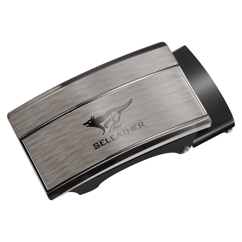 盛世尼曼腰带无牙无孔扣头皮带扣男扣头平滑扣皮带配件皮带头尾夹头式