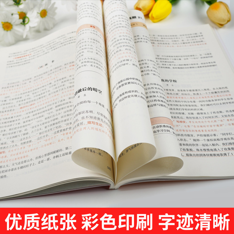 期末考场作文100篇 小学一年级 [正版]2025新开心作文期末考场作文小升初考场100篇看图写话小学生语文一二三四五六高清大图
