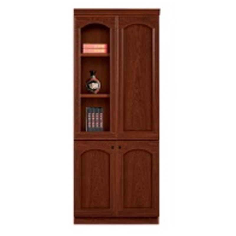 大央文件柜SM-172右 900W*420D*2000H 书架落地置物架客厅家用靠墙收纳柜子储物柜办公室文件柜简易书高清大图