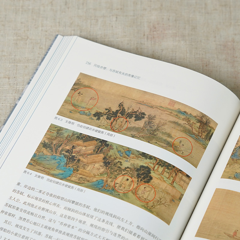 醉染图书同绘赤壁 与苏轼有关的图像记忆9787534052552高清大图