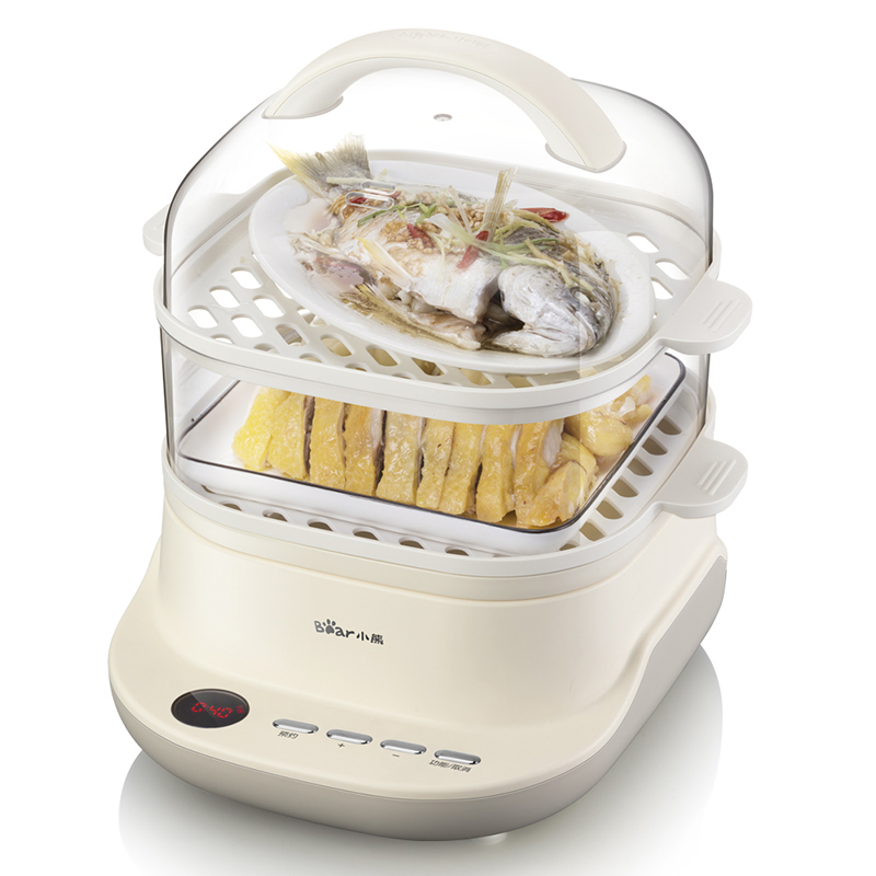 bear小熊电蒸锅多功能家用自动断电双层大容量电蒸笼