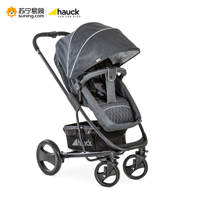 德国hauck轻便双向婴儿推车可坐可躺折叠高景观手推车儿童宝宝伞车