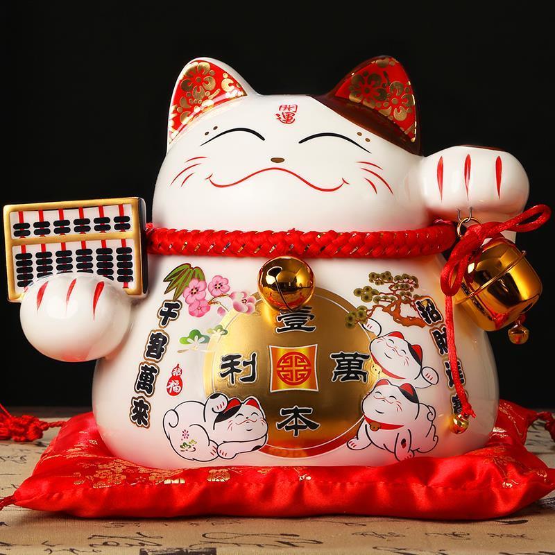 摆件储蓄罐大号存钱罐 新款创意店铺头开业礼品E7|大号风顺图片