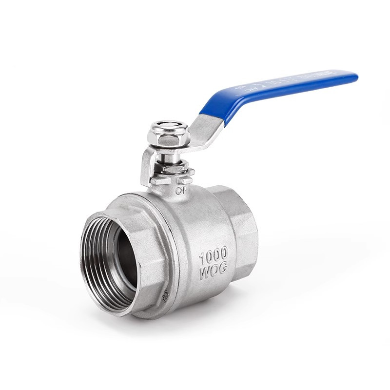 允诚 两片式不锈钢球阀 Q11F-16P DN25 个高清大图