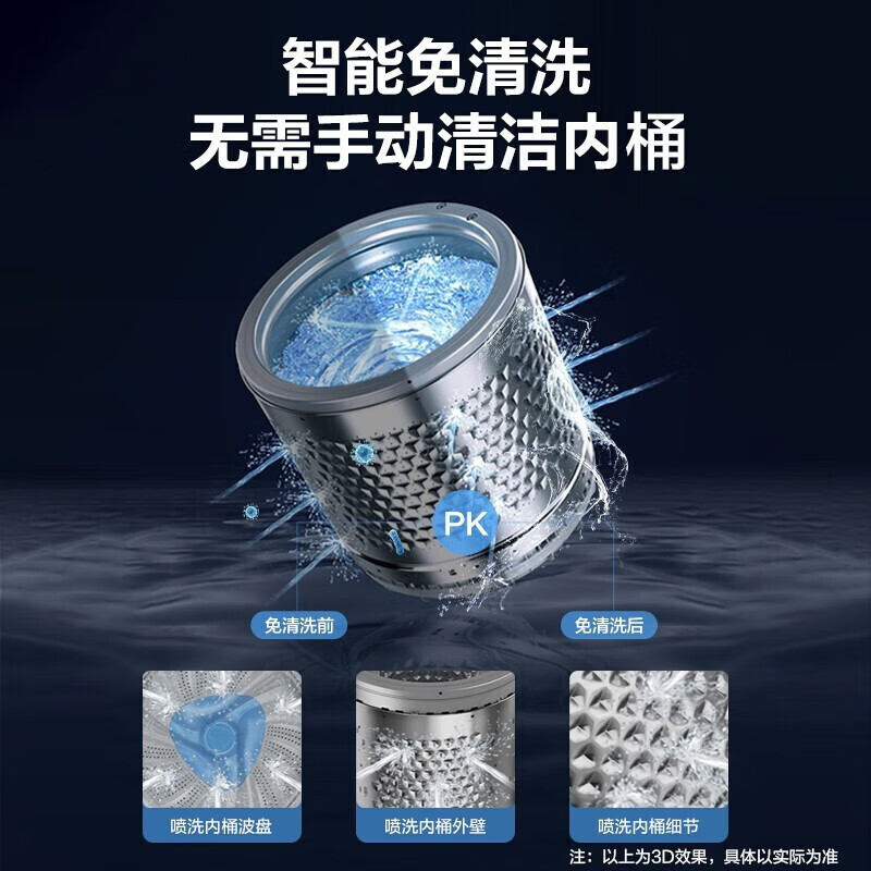 美的洗衣机高清大图
