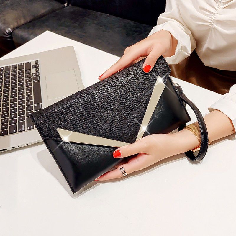 派尼美特新款女包宴会手抓包名媛信封包女手包女款包包韩版手拿包女潮