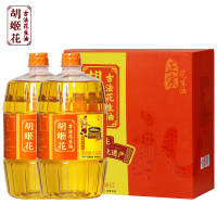胡姬花古法花生油特香型1.8L*2礼盒装家用炒菜山东花生食用油 花生油礼品