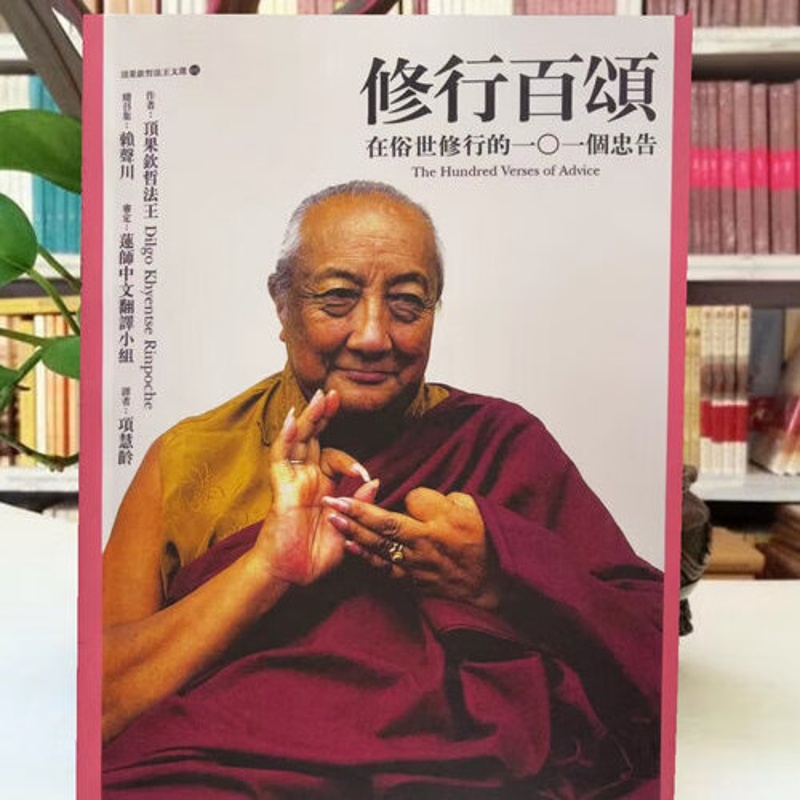 《修行百颂》在俗世修行的101个忠告 顶果钦哲法王16开大版本 《修行百颂》在俗世修行的101个忠告 顶果钦哲高清大图