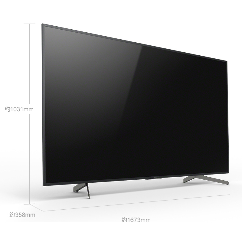 索尼(SONY)KD-75X8500G 75英寸 4K超高清 HDR智能电视