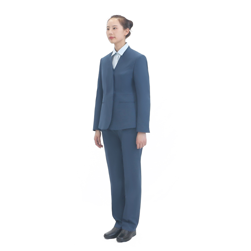 燕舞BD2FX123204R2F引导员柜员女春秋西服150-175（计价单位：套）深青绿色高清大图