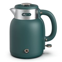 小熊(Bear)电水壶 烧水壶 热水壶 电热水壶1.5L一键保温恒温水壶304不锈钢内胆双层防烫复古绿ZDH-C15C1