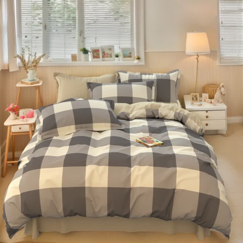 無印良品疆南新疆棉四件套MJ-TJ7130被套:200*230床品四件套床上用品2.9kg