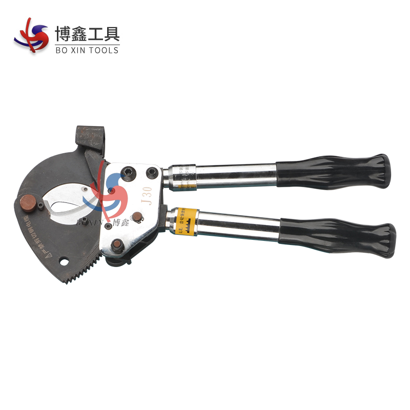 博鑫BOXIN 手动棘轮电缆剪J30台