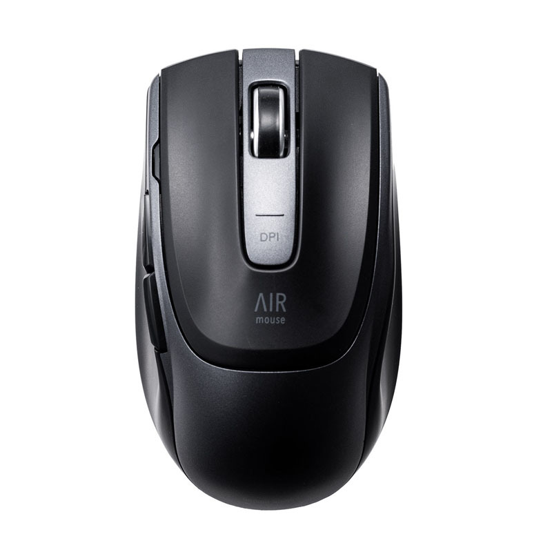 日本山业sanwa空中鼠标2way蓝牙50鼠标小尺寸轻音搭载陀螺仪mabt132