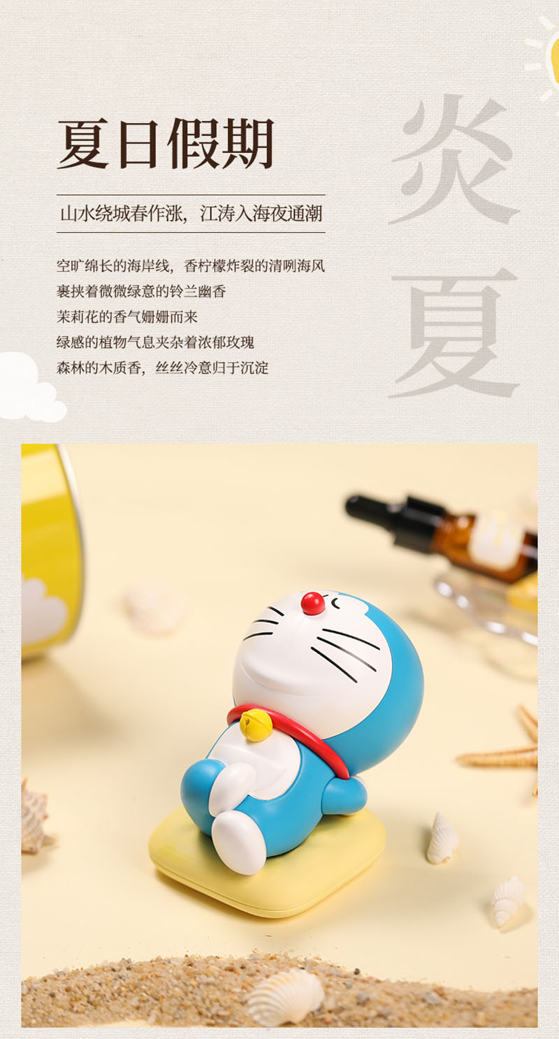 洛克(ROCK) RAM0019 哆啦a梦公仔创意摆件机器猫手办 四季罐头高清大图