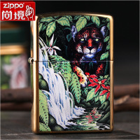 原装正版zippo打火机 C05森林的奥秘小豹子 限量珍藏男士zppo正品