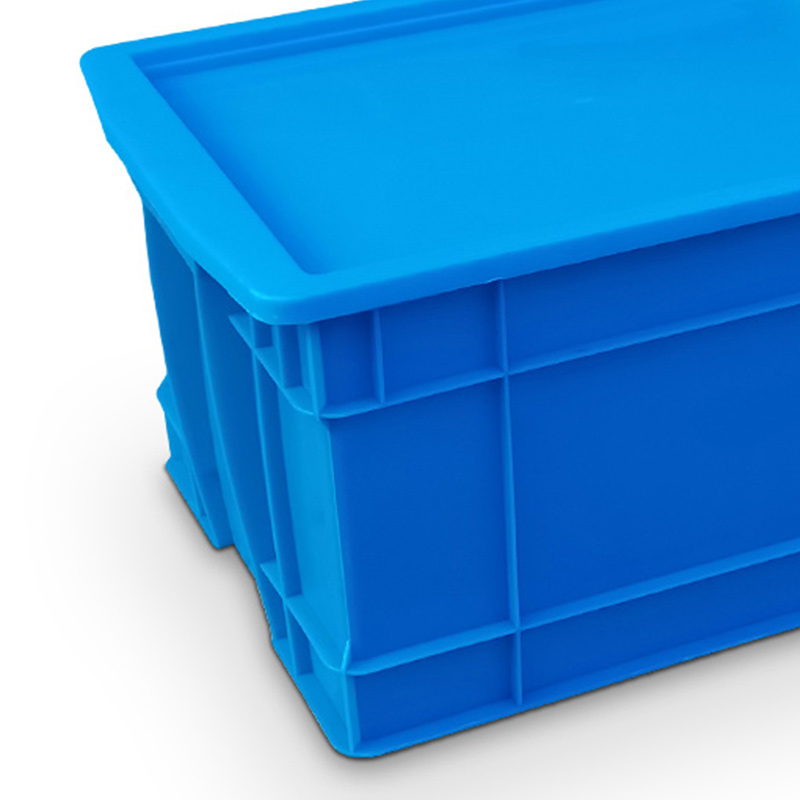 臻远ZY-SNXD-88收纳储物箱长方形物流中转箱带盖子 520*385*290mm高清大图