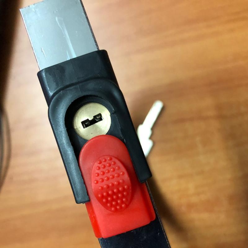 雅迪电动车防盗锁具摩托车锁电瓶车锁抗液压剪锁具U型车锁Y80