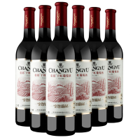 张裕(CHANGYU) 金色葡园干红葡萄酒 红酒 750ml*6 整箱装