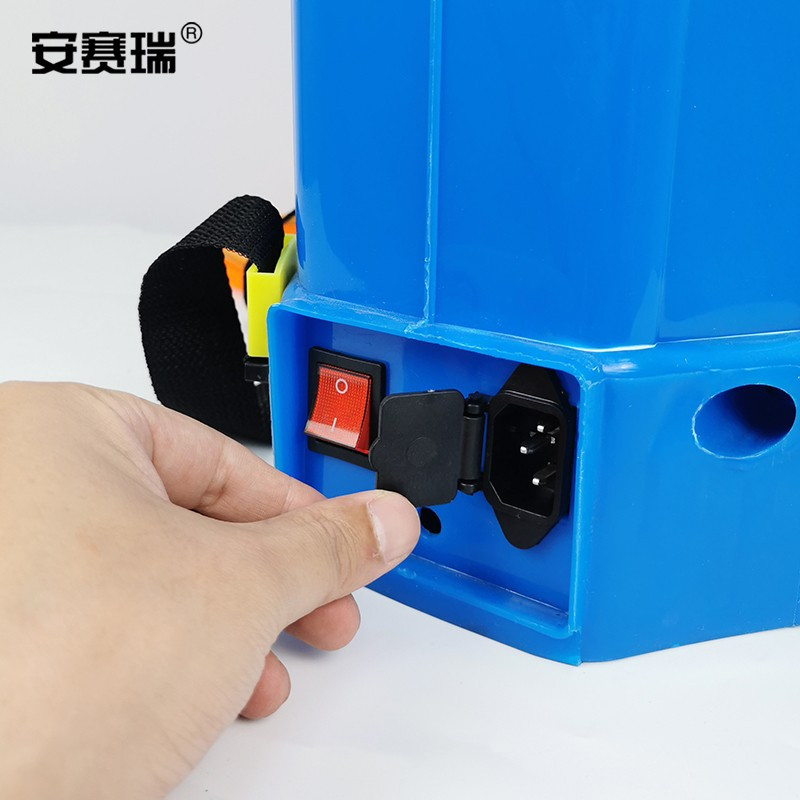 喷雾器 20l农用打药高压背负式园林杀虫消毒 8a锂电池手把调速开关