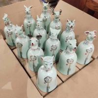 杏花村 汾酒十二生肖纪念版53度475ml*12瓶整箱