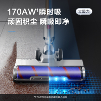 苏泊尔(SUPOR)无线吸尘器家用大吸力手持轻量吸尘除螨60分钟续航地毯猫毛宠物车载适用 EVS-C10PURE