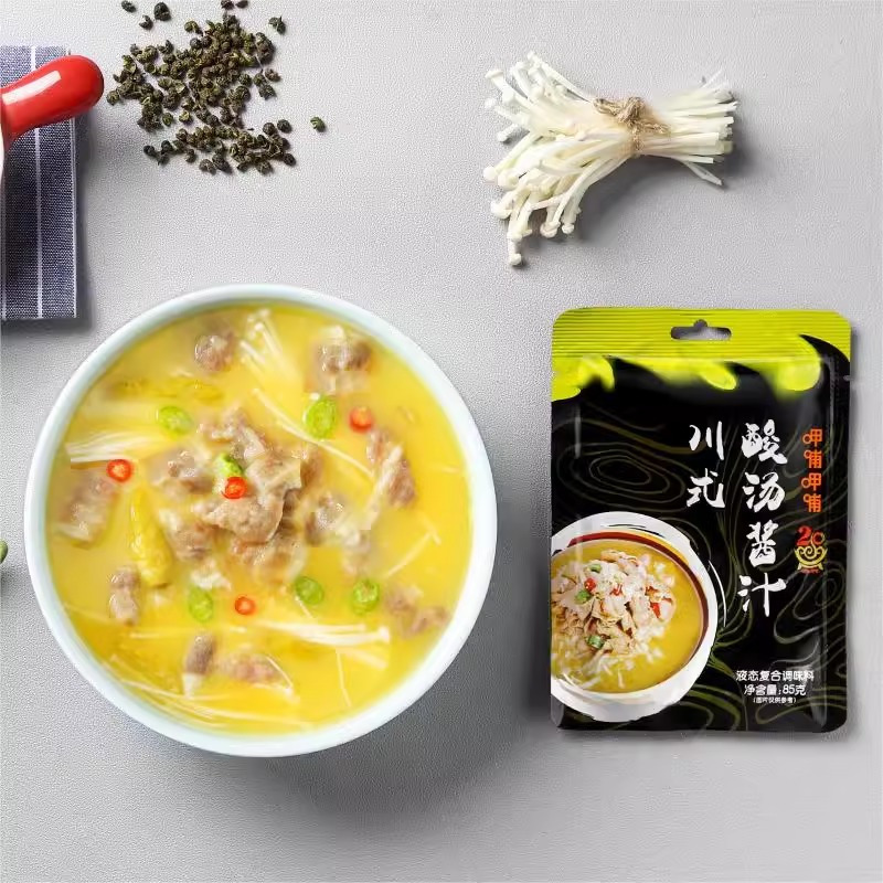呷哺呷哺 川式酸汤酱汁 85g*6包