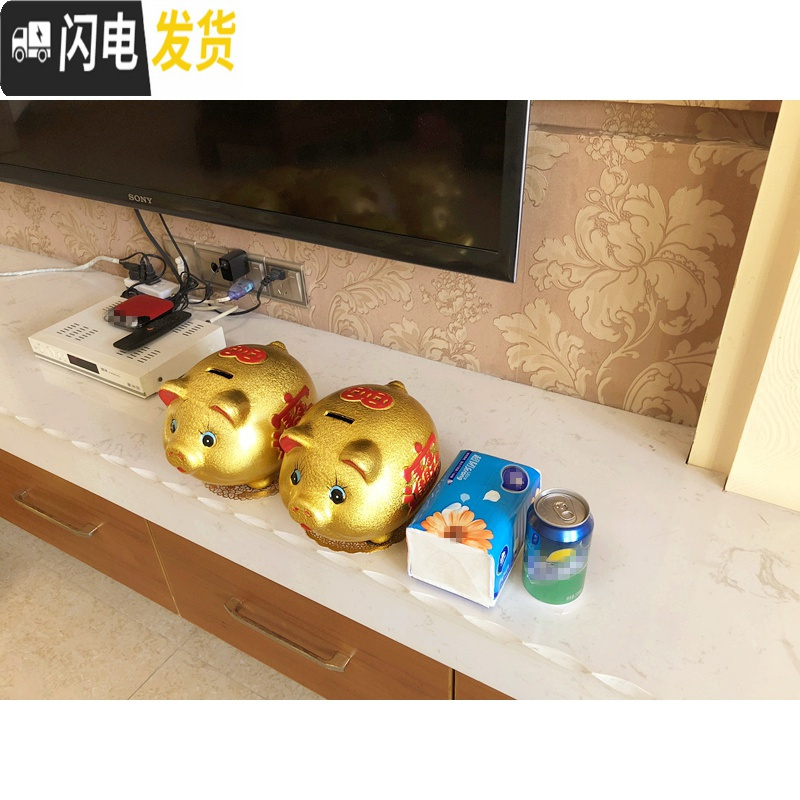 三维工匠存钱罐小大人用家用储蓄罐储钱罐儿童不可取只进不出大容量 25厘米【送一只25厘米】都不可取
