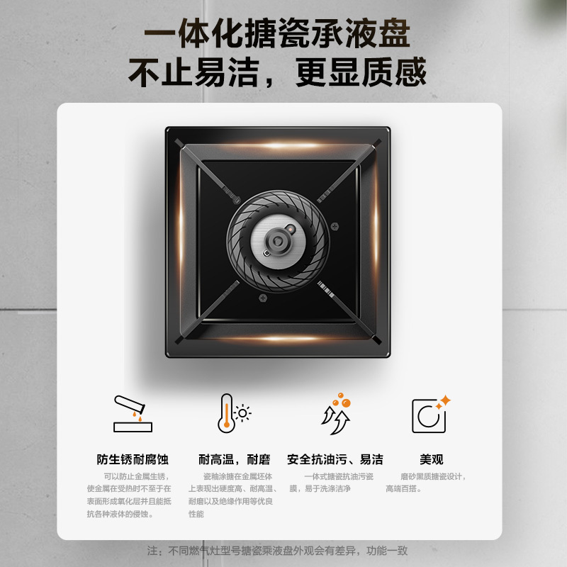 美的(Midea)烟灶套装22m³大吸力挥手智控自动清洗5.0kW火力灶具抽油烟机燃气灶J25SPRO+Q310天然气