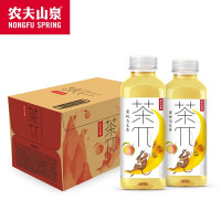 农夫山泉 茶π茶派蜜桃乌龙茶900ml*2瓶蜜桃乌龙茶柠檬红茶果味橙汁水饮料