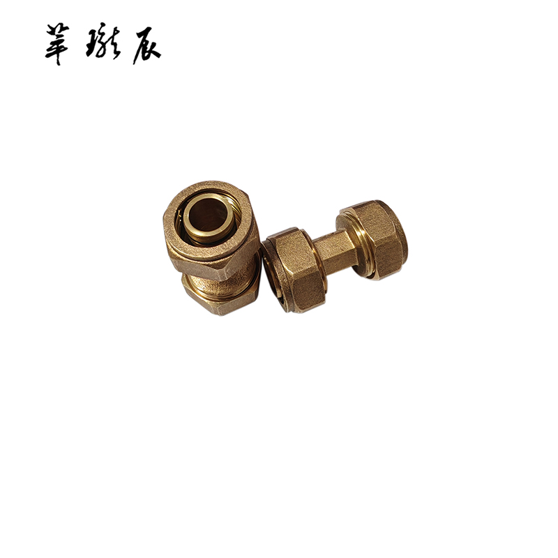 萃珑辰 铝塑管铜内丝直接 4分 个