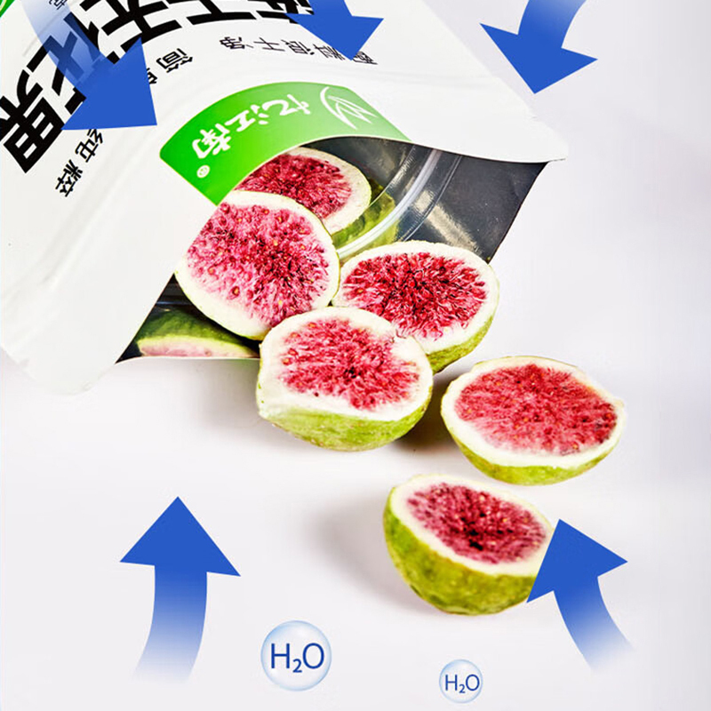 忆江南养生茶冻干无花果水果蜜饯果干泡水喝袋装冻干无花果50g